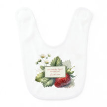 Meine Berry First Birthday White Strawberry