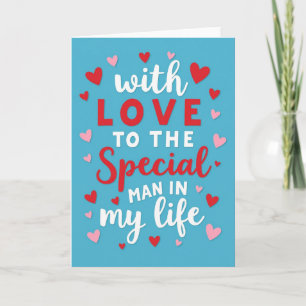 Meine besondere Karte für den Mann mit Liebe