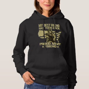 Meine beste Freundin hat deine "Back 2 US Flag Pro Hoodie