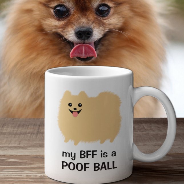 Meine BESTE FREUNDIN ist ein Poof Ball - Funny Spi Tasse (Von Creator hochgeladen)