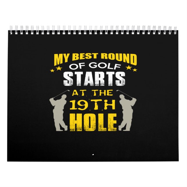 meine beste Runde beginnt am 19. Loch Kalender (Titelbild)