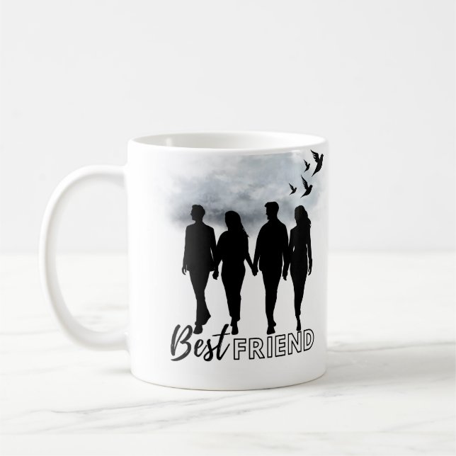 Meine besten Freunde Kaffeetasse (Links)