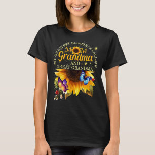 Meine Beststen Segnungen nennen mich Mama Oma & Gr T-Shirt