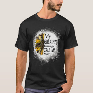 Meine Beststen Segnungen nennen mich Mama wunderba T-Shirt