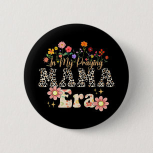 Meine betende Mama-Ära Religiöse Mutter Christlich Button