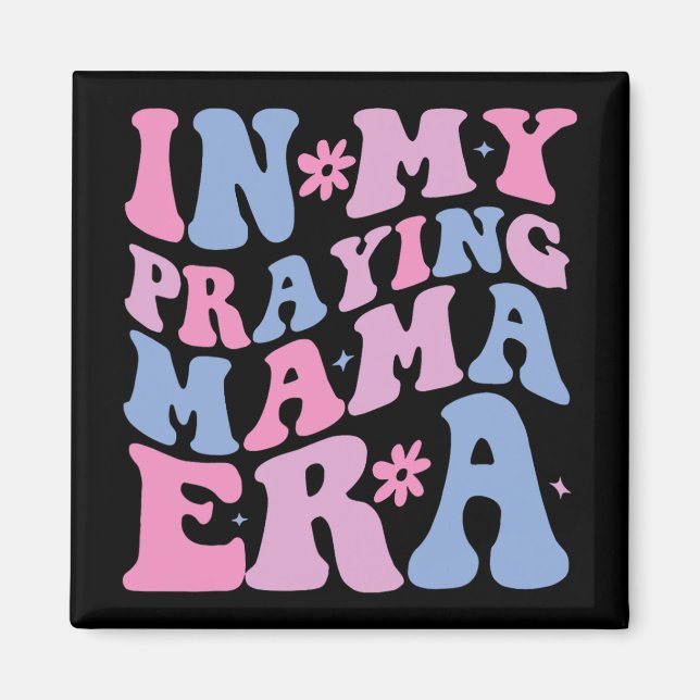 Meine Beterin Mama Era Religiöse Mama Christlich M Magnet (Vorne)