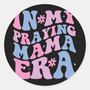 Meine Beterin Mama Era Religiöse Mama Christlich M Runder Aufkleber