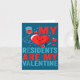 Meine Bewohner Valentins Nurse Arzt Krankenhaus Karte