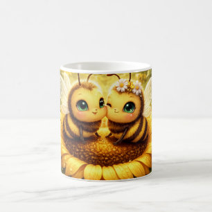 Meine Biene Sonnenblume Kaffeetasse