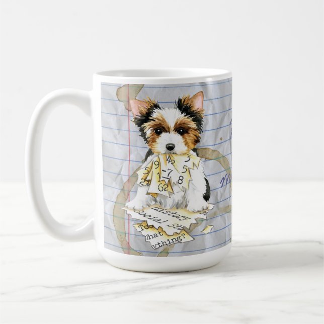 Meine Biewer Terrier Ate meine Lektionsplan-Kaffee Kaffeetasse (Links)