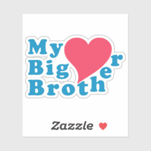 Meine Big Brother Liebe Aufkleber