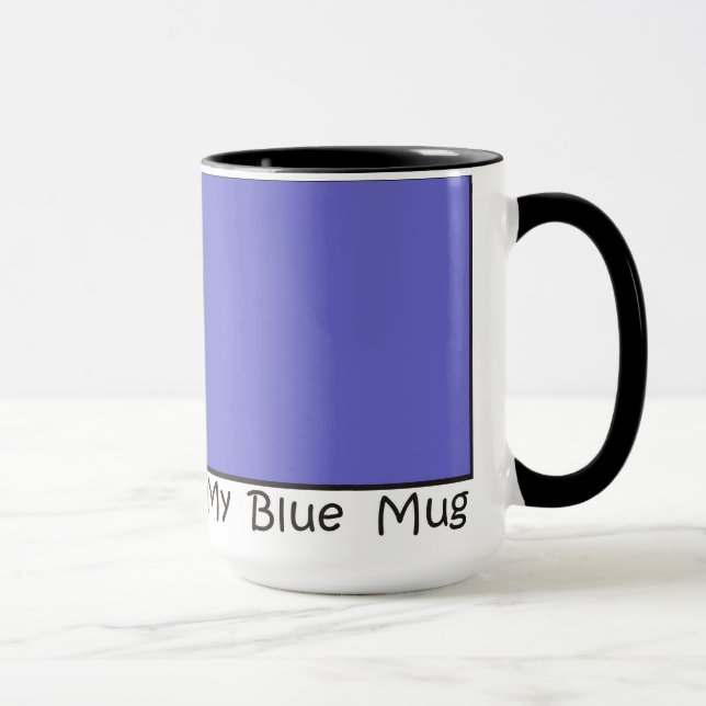 Meine blaue Tasse (Rechts)
