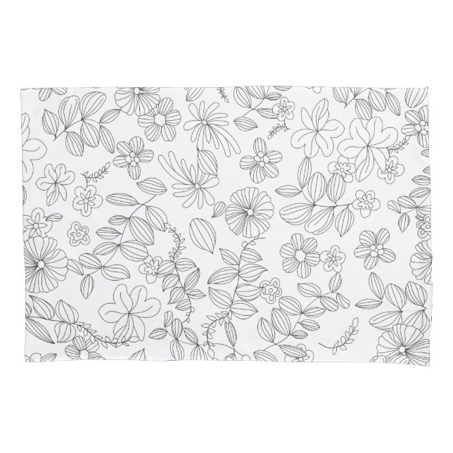 Meine Blume Design 3 Kissenbezug (Vorderseite)