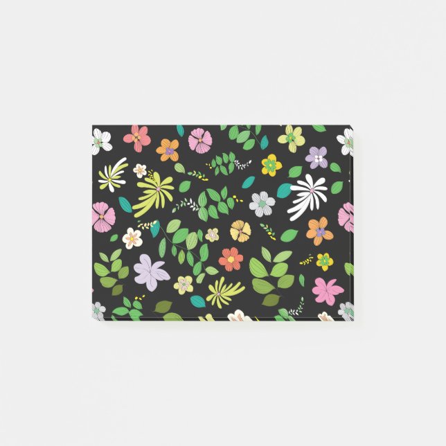 Meine Blume Design 5 Post-it Klebezettel (Vorderseite)