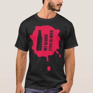 Meine Blutgruppe ist Bier 1 T-Shirt