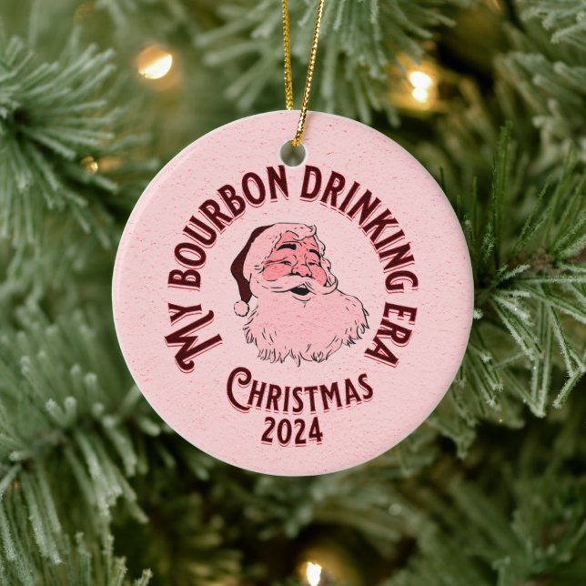 Meine bourbon-Trinkära Keramik Ornament (Baum)