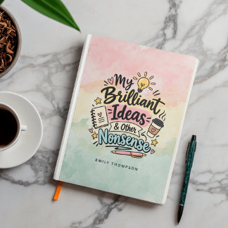 Meine brillanten Ideen und anderer Unsinn Lustiges Notizbuch