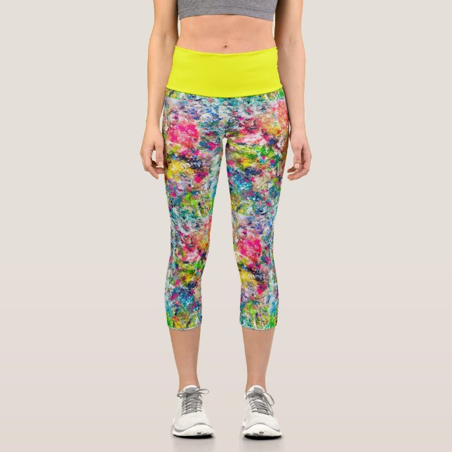 Meine Capri Leggings fühlen sich Hübsch! (Vorderseite)
