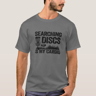 Meine Cardio Frisbee Golf Funny Di sucht nach Disc T-Shirt