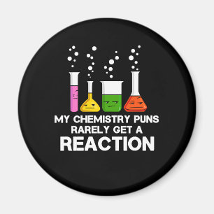 Meine Chemie spielt selten eine Reaktion auf Scien Magnet