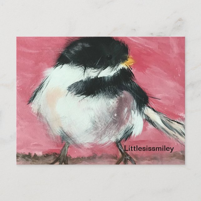 Meine Chickadee Postkarte (Vorderseite)