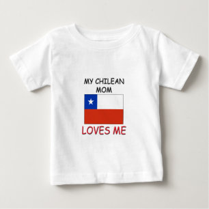 Meine chilenische Mama Lieben Baby T-shirt