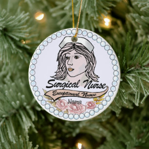 Meine chirurgische Krankenpflege Keramik Ornament