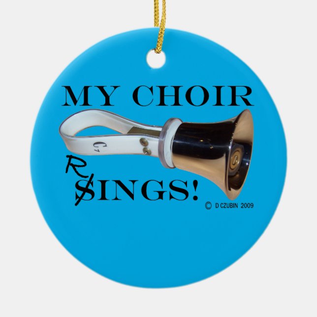 Meine Chorrings Keramik Ornament (Vorne)