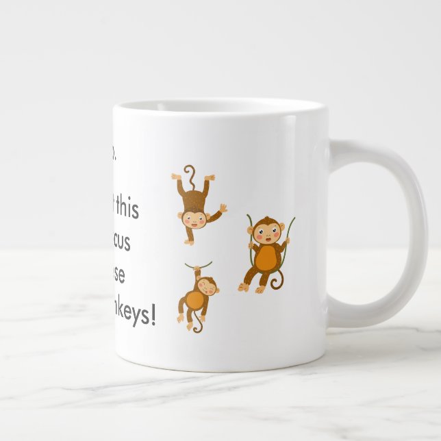 Meine Circus-Tasse Jumbo-Tasse (Rechts)