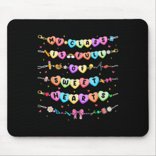 Meine Cl Ist Voll Mit Süßem Herzarmband Männer Fra Mousepad