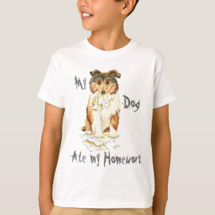 Meine Collie Ate Meine Hausaufgaben T-Shirt