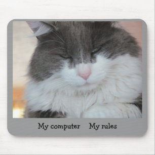 Meine Computerregeln Mousepad