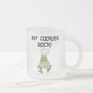 Meine Cookies Rock Tshirts und Geschenke Mattglastasse
