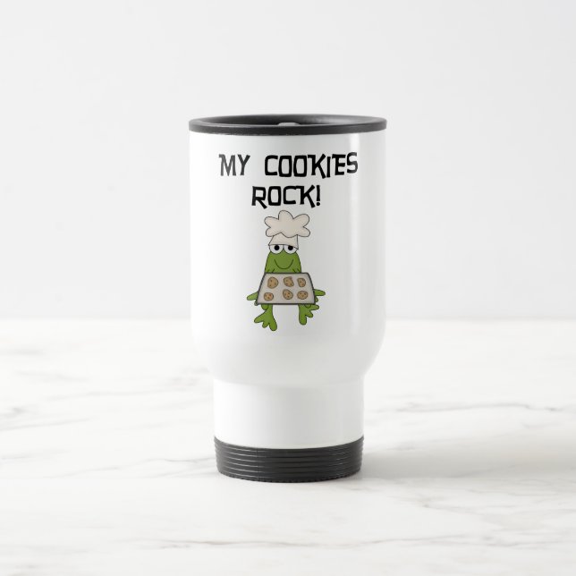 Meine Cookies Rock Tshirts und Geschenke Reisebecher (Mittel)