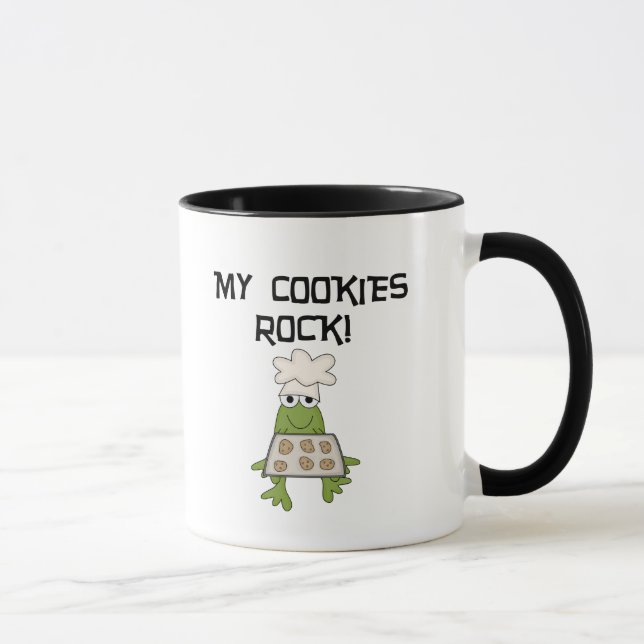 Meine Cookies Rock Tshirts und Geschenke Tasse (Rechts)