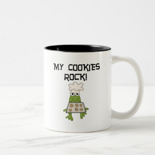 Meine Cookies Rock Tshirts und Geschenke Zweifarbige Tasse