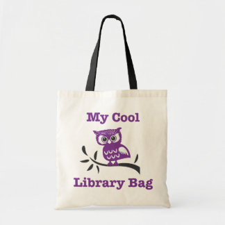 Meine coole Bibliotheks-Eulen-Tasche Tragetasche