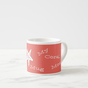 Meine Coral Smood Starfish Espresso Tasse