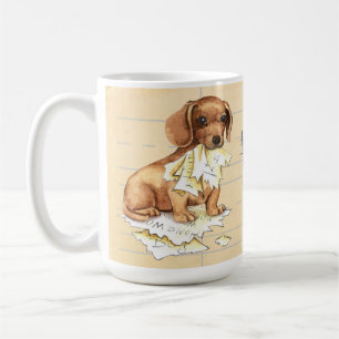Meine Dackel ate meine Hausaufgaben Kaffeetasse