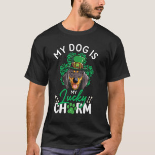 Meine Dackel ist mein glücklicher Charm Hund Lover T-Shirt