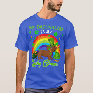 Meine Dackel ist meine Glücksbringernacht T-Shirt