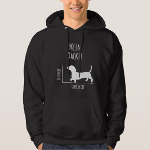 Meine Dackel Stubbornness Bravery Sweet Dackel Hoodie