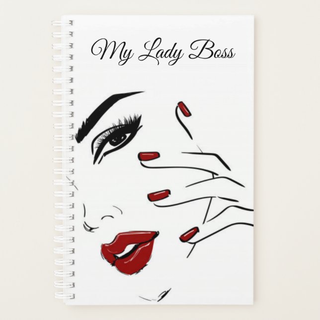 Meine Dame Boss Planner Planer (Vorderseite)