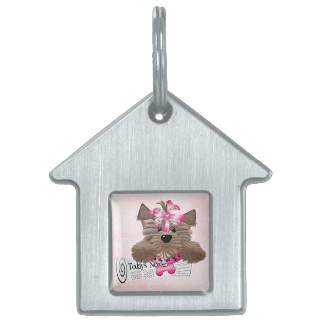 Meine Dawg Pet House-Tag Tiermarke (Vorderseite)