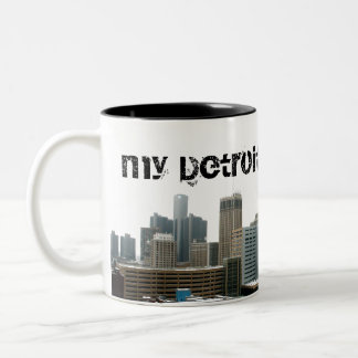 Meine Detroit-Tasse Zweifarbige Tasse