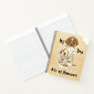 Meine deutsche Kurzatmigkeit bei meiner Hausaufgab Notizbuch