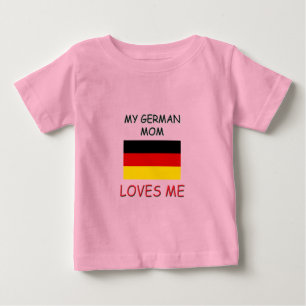Meine deutsche Mama Liebe Baby T-shirt