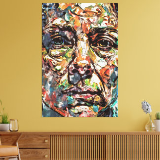 Meine digitale Kunstpinsel Leinwanddruck