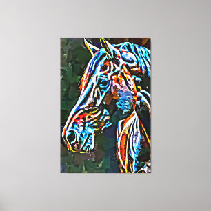 Meine digitale Kunstpinsel Leinwanddruck