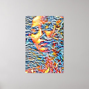 Meine digitale Kunstpinsel Leinwanddruck